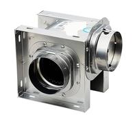 Ventilatore centrifugo silenzioso for piccoli ambienti domestici in acciaio inox, potente ventilatore di scarico, ventilatore di scarico