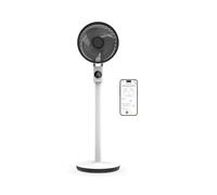 Ventilatore circolatore d'aria a piantana Meaco MeacoFan Sefte 10 PRO, con batteria e app, silenzioso, portatile, 12 velocità, oscillazione automatica, bianco - Nouvo