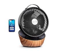 Ventilatore Clean Air Optima CA-403 Smart Oscillazione 3D Controllo App Legno