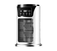 Ventilatore climatizzatore portatile con raffreddamento evaporativo | Funzionamento silenzioso con timer, rinfrescante per camera da letto, auto e esterni, serbatoio dell'acqua da 300 ml