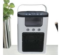 Ventilatore Climatizzatore | Ventilatore Condizionatore Portatile con Nebulizzatore - Umidificatore Silenzioso Ricaricabile per Giorni Caldi, Casa Ufficio Camera Riposo