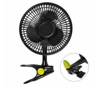 Ventilatore clip 15 cm silenzioso 5 w ricircolo aria motore magnetico indoor pro