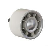 Ventilatore Clip per Presa Auto Silenzioso Ventilatore Clip per(Khaki) | Motore efficiente, flusso d'aria forte, luce LED multicolore, notte
