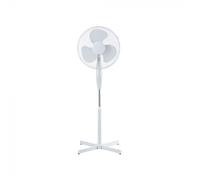 V-Tac VT-4016-3 Ventilatore a Piantana 40W 3 Pale in Plastica Colore Bianco Altezza 1200mm - SKU 7922