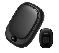 Ventilatore con Clip per Vita | Raffrescatore Silenzioso Indossabile con Display Digitale - Ventilatore Ricaricabile da Sotto la Maglia | per Trekking Gita in Spiaggia Campeggio Passeggino Camera da