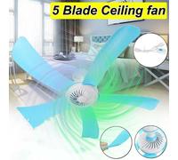 Ventilatore Con Gancio Soffitto A 5 Pale Portatile Con Filo Appendere 60cm vento [EEK: A+++]