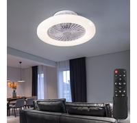 Ventilatore con Illuminazione e Telecomando Regolabile Sterneneffekt Timer [EEK: Non valutato]