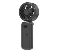 Ventilatore con morsetto - inclinabile a 180° ricaricabile con display digitale, mini ventilatore su pinza a batteria, per casa, ufficio, scuola, ufficio, ufficio, tavolo, passeggino esterno