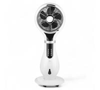 Ventilatore con nebulizzatore 2.3 lt. con 5 pale a 3 velocità e ventilazioni 80 Watt