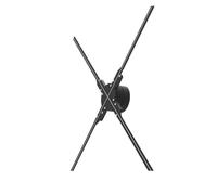 Ventilatore con ologramma 3D, 100CM 1024Pcs LED Remote Advertising Display Player Lampada For Immagini Olografiche Proiettore Olografico 3D Luce LED Fan