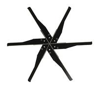 Ventilatore con Ologramma 3D, Display Pubblicitario per Proiettore Ologramma 3D da 23,6 Pollici 4000x960 WiFi con Scheda di Memoria 16G, 960 Perline e 6 Foglie per Esposizione di