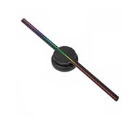 Ventilatore con ologramma 3D, Schermo a ventola for proiezione olografica 3D a parete da 16" Sospensione tridimensionale virtuale for immagini aeree interne ed esterne per Negozi Aziendali, Negozi, Va