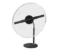 Ventilatore con ologramma 3D, Schermo LED da 256 pezzi con proiettore olografico 3D WIFI HD da 30 cm con ventola e display olografico pubblicitario
