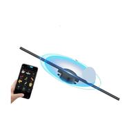 Ventilatore con ologramma 3D, Ventilatore olografico 3D con sospensione pneumatica, display pubblicitario olografico 3D, ventola a LED da 42 cm, nudo