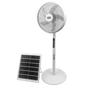 Ventilatore con Pannello Solare a piantana CFG MISTRAL Ricaricabile
