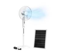 Ventilatore con Pannello Solare - Silenzioso e con Oscillazione