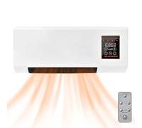 Ventilatore Condizionatore Senza Tubi - Ventilatore Climatizzatore Da Parete - Elettrodomestico con Telecomando, d'Aria Naturale, Senza per Appartamento, Casa in Affitto, Seminterrato, Camera da Letto