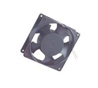 Ventilatore da 119 x 119 x 38 mm con cuscinetto, ideale per raffreddamento e ventilazione in dispositivi elettronici e sistemi di climatizzazione.