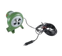 Ventilatore da 30/40/60/80 W con cavo da 8,8 m, ventilatore elettrico per picnic, griglia da 12 V, alimentato a 5500 giri/min, ventilatore per affumicatura