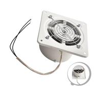 Ventilatore da 32 W, la di scarico 6 pollici, estrazione aria efficiente, materiale in ferro alta qualità, design leggero, 19 x 13,5 15 cm