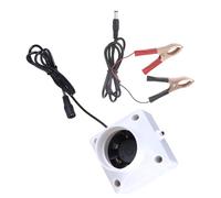 Ventilatore da 50 mm, 48 W, 50 db, con morsetti per batteria, per ventilazione da officina, flussi d'aria 350 m³/ora, funzionamento continuo, ventilazione e scarico del magazzino