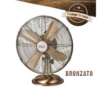 VENTILATORE TAVOLO 40 CM BRONZO -VIN70617 VINCO