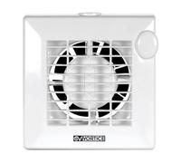 Bagno con Interruttore Punto M 120 P NW 120mm Ventilatore Scarico IPX4 Custodia [EEK: Non valutato]