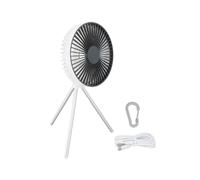 Ventilatore da Campeggio Multiuso con Batteria 4000mAh per Uso Interno o Esterno [EEK: A+]