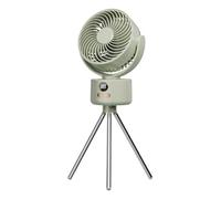 Ventilatore da campeggio - Ventilatore da tavolo portatile ricaricabile con treppiede, silenzioso e pieghevole, con velocità regolabile per auto, , escursioni, viaggi, risparmio energetico