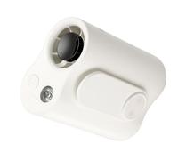 Ventilatore da cintura indossabile Ventilatore portatile a clip 3000mAh Viaggio ABS Texture Vita Adatto per il campeggio all'aperto e la vita di raffreddamento di viaggio