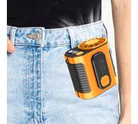 Ventilatore da cintura portatile a batteria con clip in vita per ciclismo,