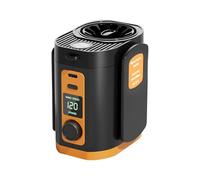 Ventilatore da cintura | Ventilatore personale Clipable rinfrescante,Pacchetto batteria ricaricabile lampada LED per uomini donne interni estivi viaggi escursionismo spiaggia sport all'aperto