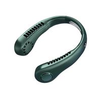 Ventilatore da collo 5 velocità senza lama ricaricabile flusso d'aria | Ventaglio per il collo, per viaggi, estate, campeggio, compleanno, crociera, attività all'aperto, da donna