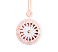 Ventilatore da Collo a Margherita Portatile da Esterno USB Ricaricabile per Mani [EEK: A]