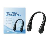 Ventilatore da collo a rinfrescante portatile a 3 velocità | Senza pale e ricaricabile per uomini, donne, sport, all'aperto, estate, regalo
