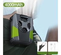 Ventilatore da Collo Compatto con 3 Opzioni di Velocità Perfetto per Ricreazion [EEK: A+]