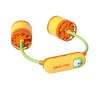 Ventilatore da collo, condizionatore d'aria da collo, ventilatore da collo portatile, strumento di raffreddamento personale a 3 velocità, silenzioso, senza canto, per donne per l'ufficio