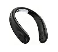 Ventilatore da Collo, Dispositivo di Raffreddamento per il Collo, Vento Forte Ma Silenzioso, Lunga Durata Della Batteria, Articolo Indispensabile per