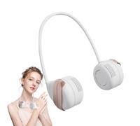 Ventilatore da collo portatile ricaricabile, 3 velocità, portatile, senza pale da 3,5 W, ventilatore personale a potente | per interni campeggio sport escursionismo casa viaggio