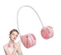 Ventilatore da collo portatile ricaricabile | 3 velocità potente portatile 3,5 W senza pale - ventilatore da collo da viaggio, per uso interno esterno, campeggio, sport escursionismo