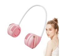 Ventilatore da collo portatile ricaricabile, ricaricabile senza pale a 3 velocità regolabile Raffreddamento rapido, ventilatore personale a forte, per interni campeggio trasferimenti casa e