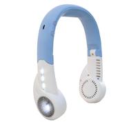 Ventilatore da collo portatile ricaricabile silenzioso pieghevole | Ventilatore personale intorno al collo per attività all'aperto, spiaggia, escursionismo, viaggi, picnic, sport, estate, caldo