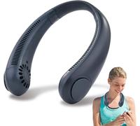 VENTILATORE DA COLLO PORTATILE SENZA PALE RICARICABILE REGOLABILE A 3 VELOCITA' [EEK: A+++]