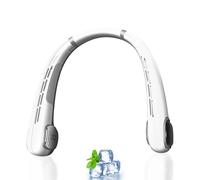 Ventilatore da Collo Regolabile 360°-Ventilatore Portatile con Batteria da 3000mAh,Ventilatore da Collo Portatile,Ultra Silenzioso e 5 Livelli di Velocità Regolabili,Perfetto per Casa,Ufficio e Viaggi