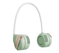 Ventilatore da collo ricaricabile - 3 velocità regolabile a raffreddamento rapido senza pale, ventilatore per ambienti interni ed esterni, campeggio, escursionismo, viaggi, pendolarismo