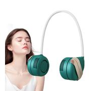 Ventilatore da collo ricaricabile, a 3 velocità, regolabile, senza pale, per temperature calde, per sport al chiuso e all'aperto, escursionismo, viaggi, pendolarismo