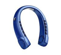 Ventilatore da collo senza pale, ricaricabile tramite USB, portatile | Durata della batteria di 8 ore e display a LED, frigorifero in ABS silenzioso senza grovigli, per uomini e donne