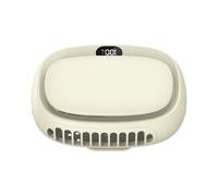 Ventilatore da Collo Velocità Regolabile 1800mAh Ricarica USB per Giornate Cald [EEK: A+]