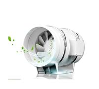 Ventilatore da condotto, 3''4 "5" 6 "Aspiratore Domestico Silenzioso Tubo In Linea Condotto Ventilatore Bagno Estrattore Ventilazione Cucina Wc Parete Pulizia 'aria per seminterrati, bagni(5inch)