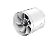 Ventilatore da cucina bidirezionale da 7 pollici, estrazione efficiente, 220 V, interfaccia bidirezionale da cucina (modello a due vie), basso volume e basso rumore (bianco)
